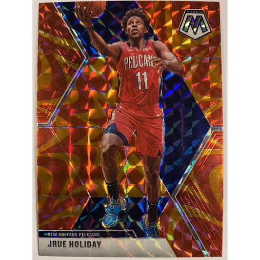  2019-20 Mosaic Jrue Holiday Orange Reactive Prizm  Local Legends Cards & Collectibles