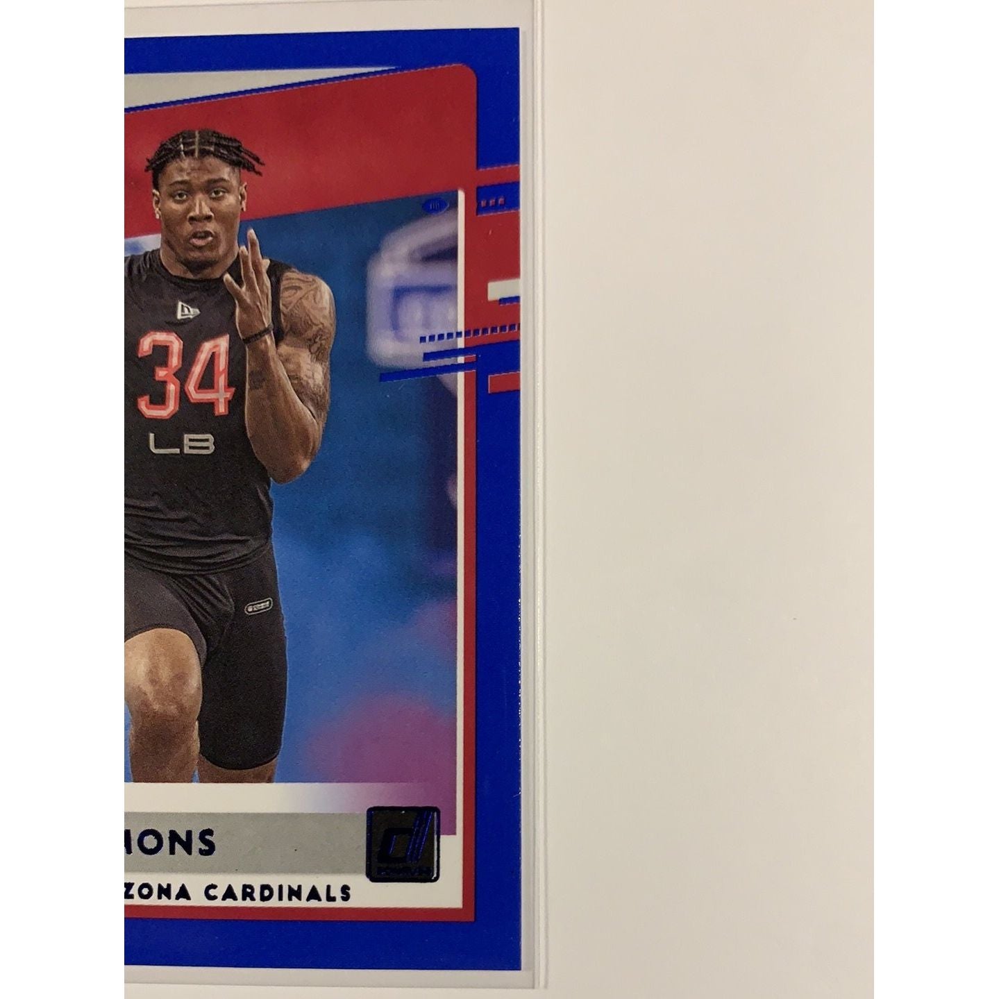  2020 Donruss Isaiah Simmons Blue Press Proof Rated Rookie  Local Legends Cards & Collectibles