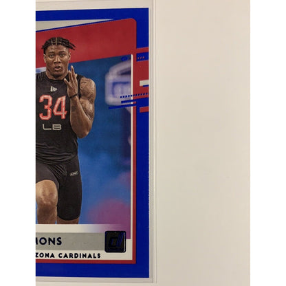  2020 Donruss Isaiah Simmons Blue Press Proof Rated Rookie  Local Legends Cards & Collectibles