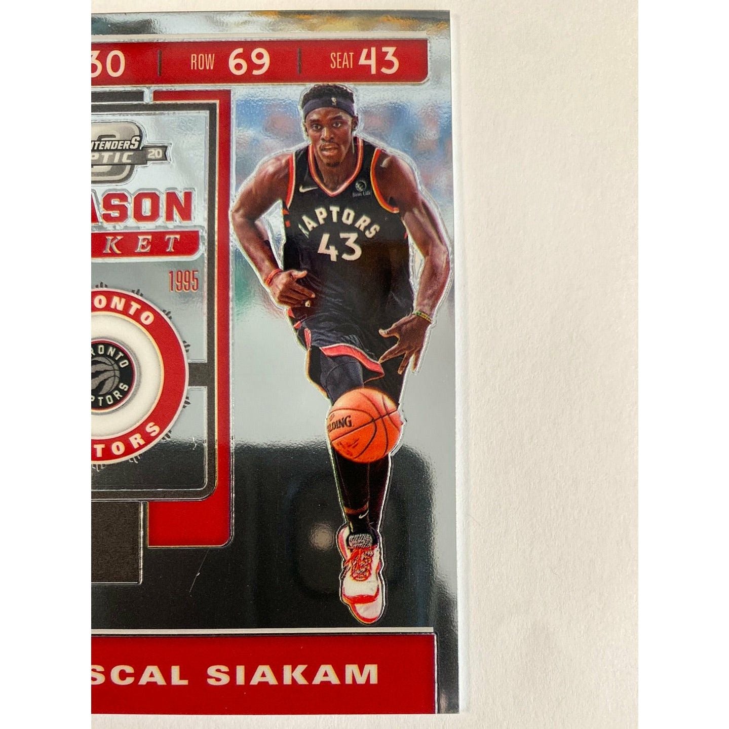  2019-20 Contenders Optic Pascal Siakam Season Ticket  Local Legends Cards & Collectibles