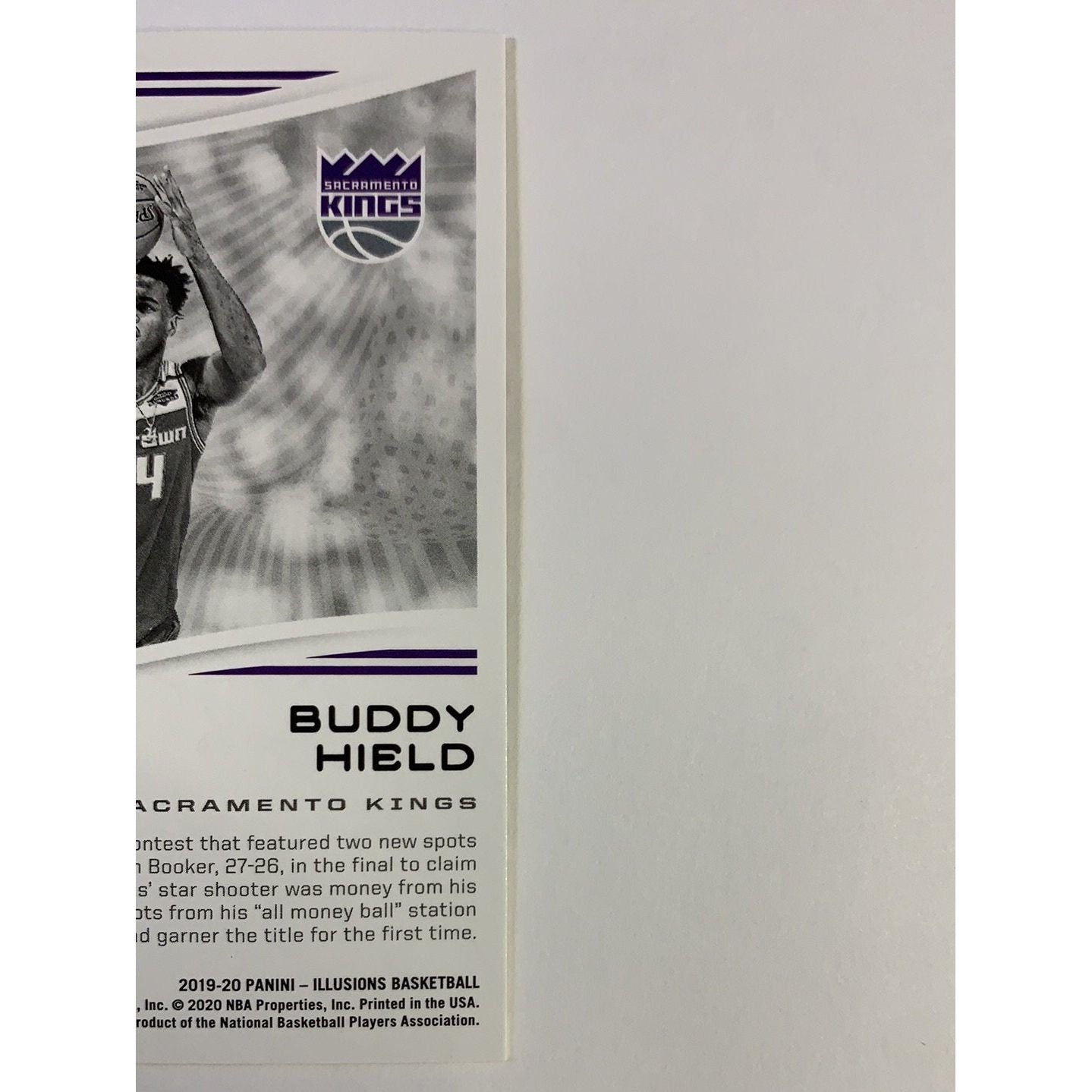  2019-20 Illusions Season Highlights Buddy Hield  Local Legends Cards & Collectibles