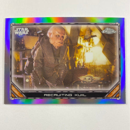 Topps Chrome The Mandalorian Reuniting Kuil Refractor | Local Legends Cards & Collectibles