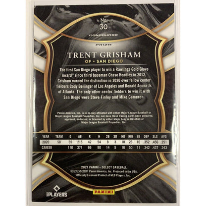  2021 Panini Select Trent Grisham Concourse Level Scope Prizm  Local Legends Cards & Collectibles