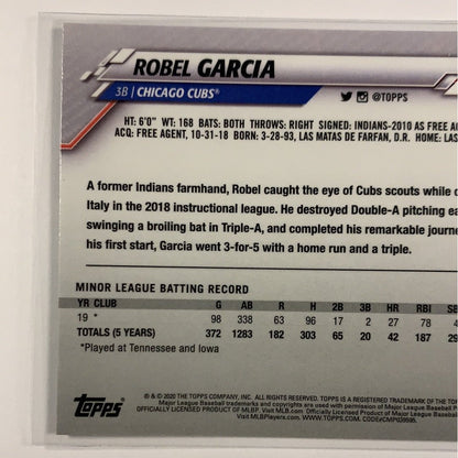  2020 Topps Chrome Robel Garcia RC  Local Legends Cards & Collectibles