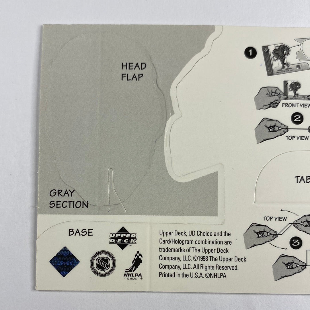 1998 Upper Deck Mark Messier Bobbing Head Card Un-Assembled