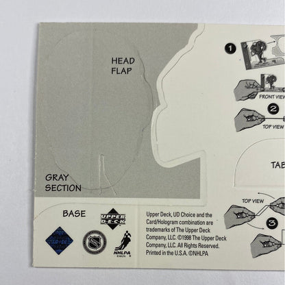 1998 Upper Deck Mark Messier Bobbing Head Card Un-Assembled