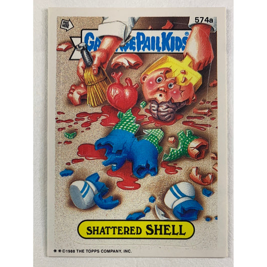 1988 Topps Garbage Pail Kids Shattered Shell Die Cut