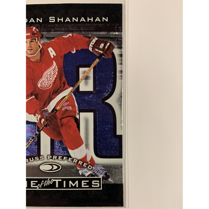  1998-89 Donruss Brendan Shanahan Line of the Times /2500  Local Legends Cards & Collectibles