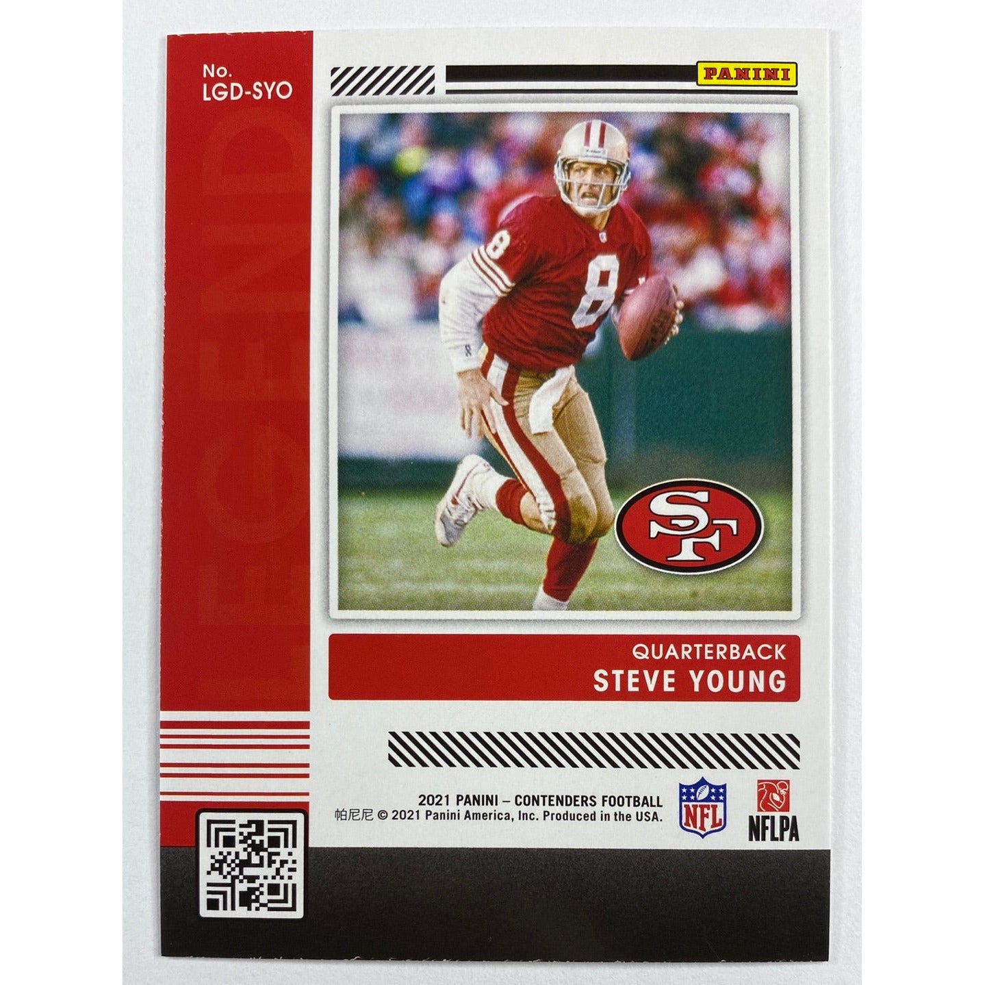 2021 Contenders Steve Young Legendary Contenders
