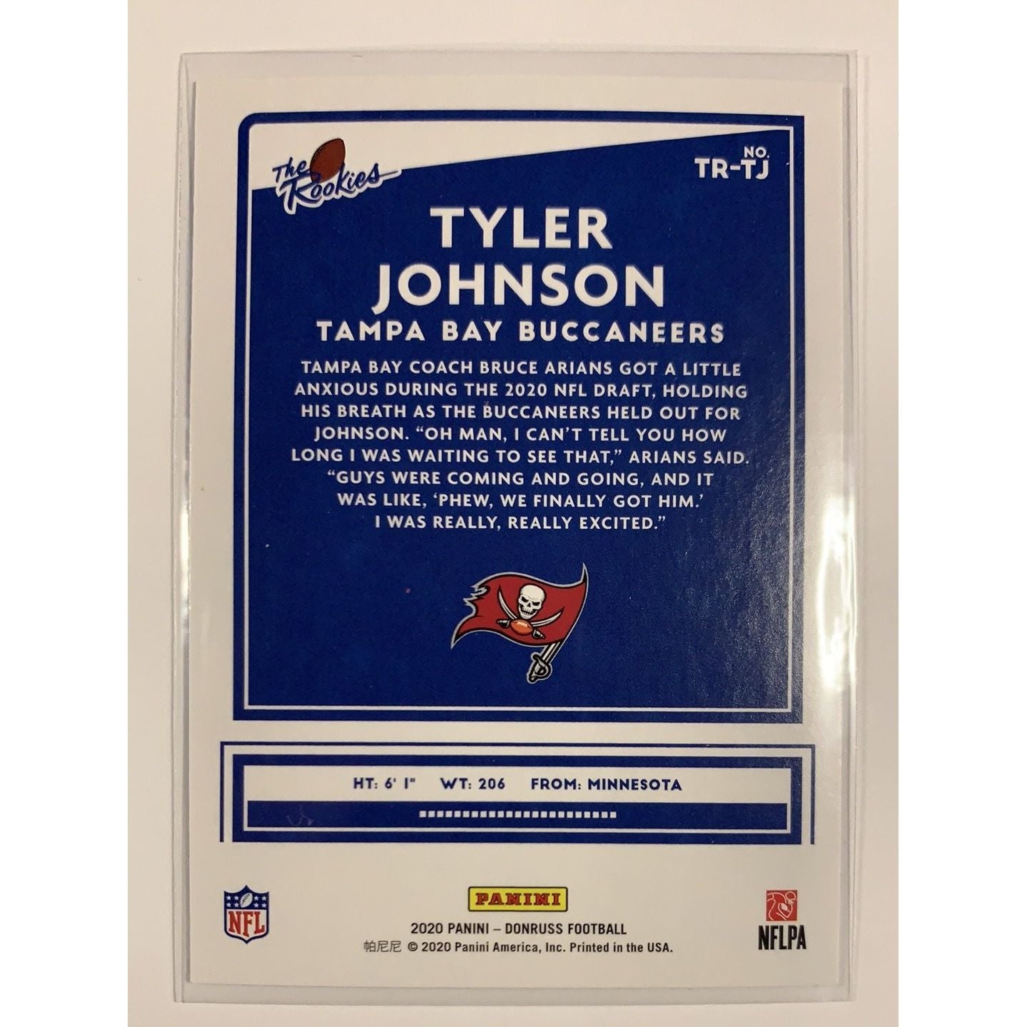  2020 Donruss Tyler Johnson The Rookies Holo Foil  Local Legends Cards & Collectibles