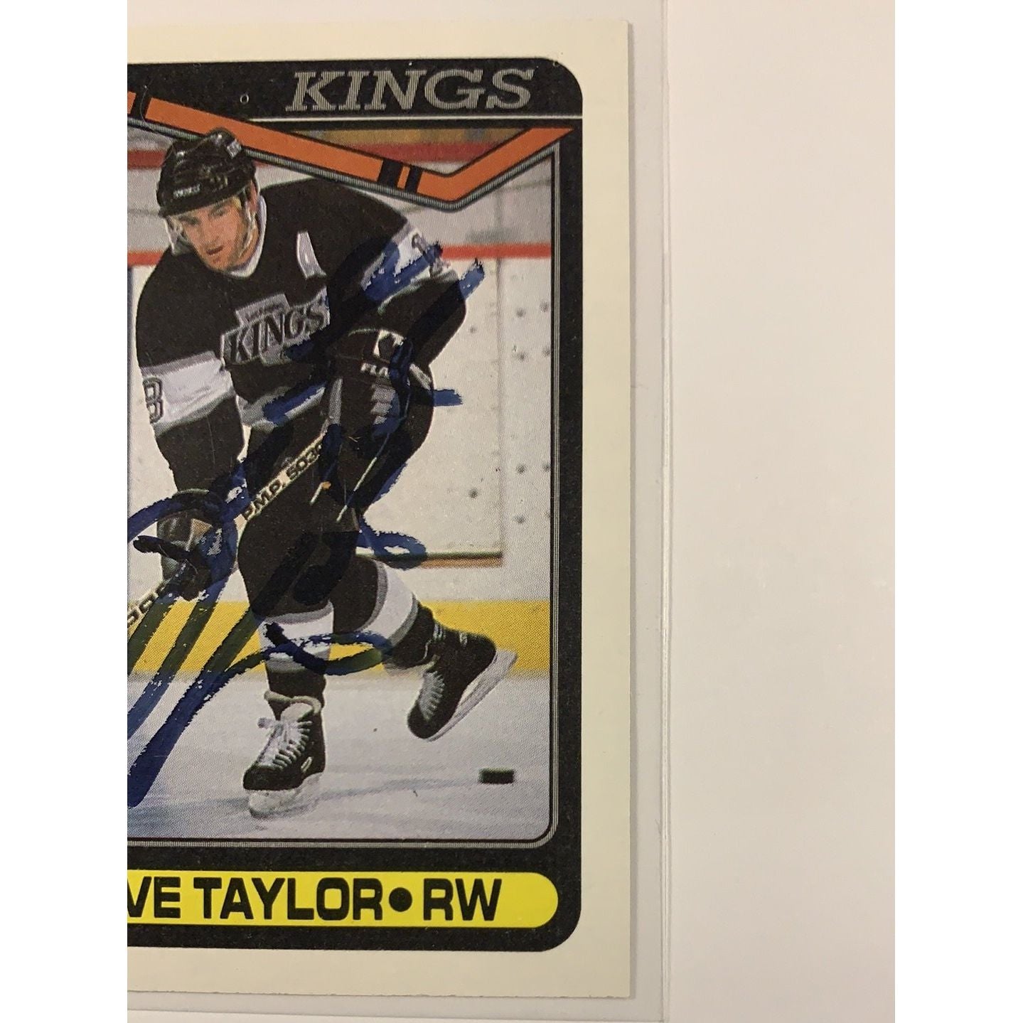  1990 Topps Dave Taylor In Person Auto  Local Legends Cards & Collectibles