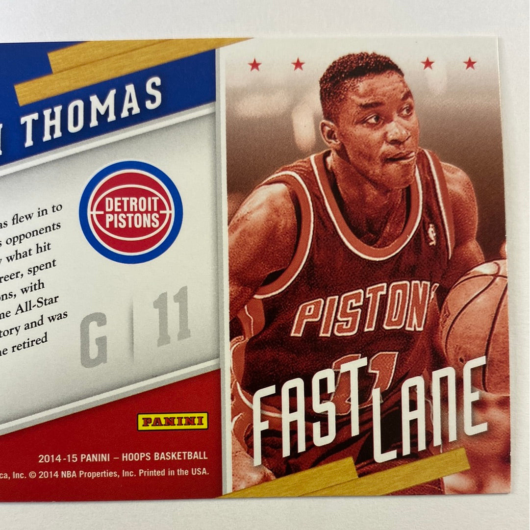 2014-15 Hoops Isiah Thomas Fast Lane