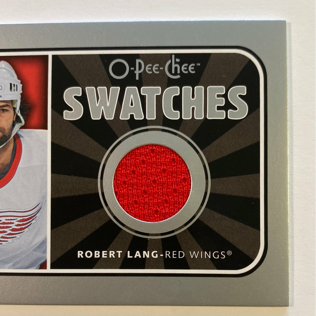 2006-07 O-Pee-Chee Robert Lang OPC Swatches