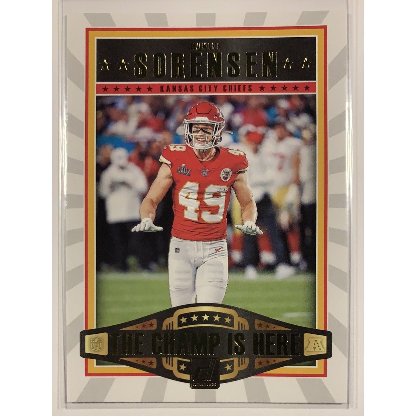  2020 Donruss Daniel Sorensen The Champ Is Here  Local Legends Cards & Collectibles