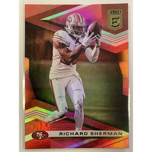  2020 Donruss Elite Richard Sherman Pink Parallel  Local Legends Cards & Collectibles