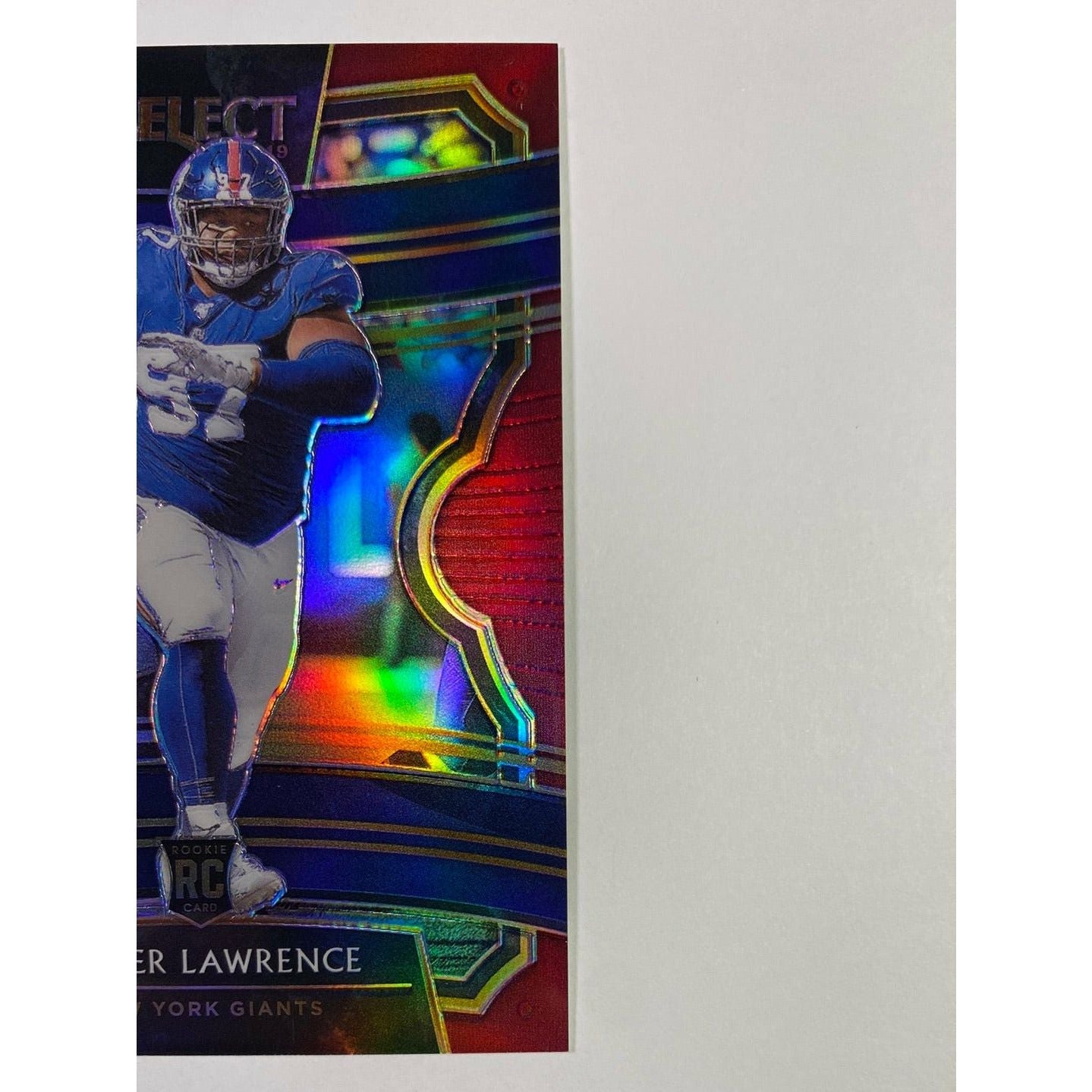 2019 Select Dexter Lawrence Ruby Prizm RC /149