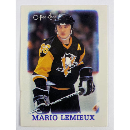 1988 O-Pee-Chee Minis Mario Lemieux