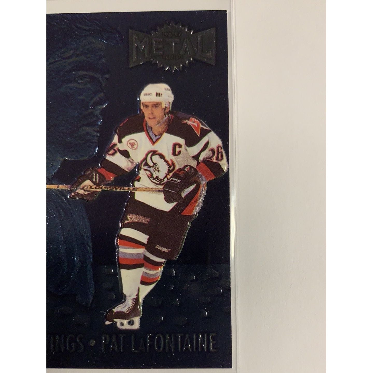  1996-97 Fleer Skybox Metal Universe Pat Lafontaine Ice Carvings  Local Legends Cards & Collectibles