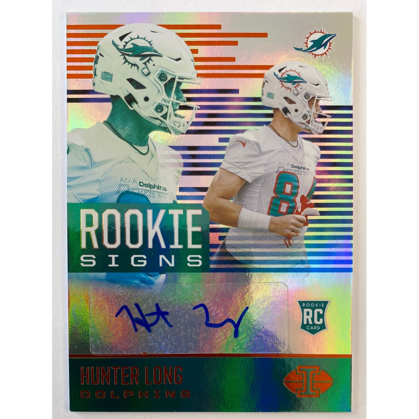 2021 Illusions Hunter Long Rookie Signs