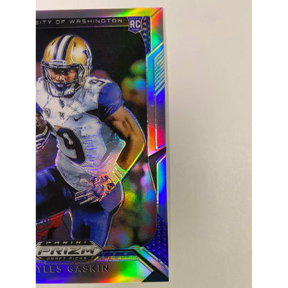  2019 Panini Prizm Draft Picks Myles Gaskin Silver Holo Prizm RC  Local Legends Cards & Collectibles