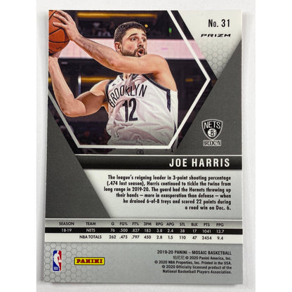 2019-20 Mosaic Joe Harris Orange Reactive Prizm