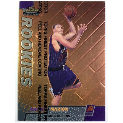 1999-00 Topps Finest Shawn Marion Finest Rookies