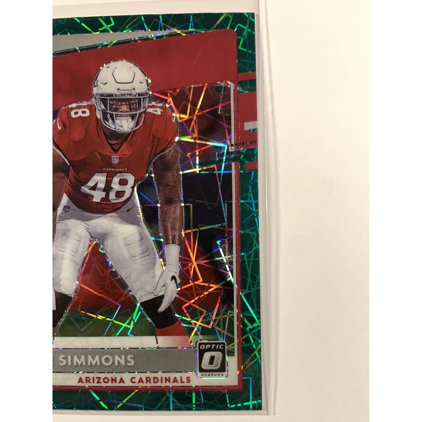  2020 Donruss Isaiah Simmons Rated Rookie Green Velocity  Local Legends Cards & Collectibles