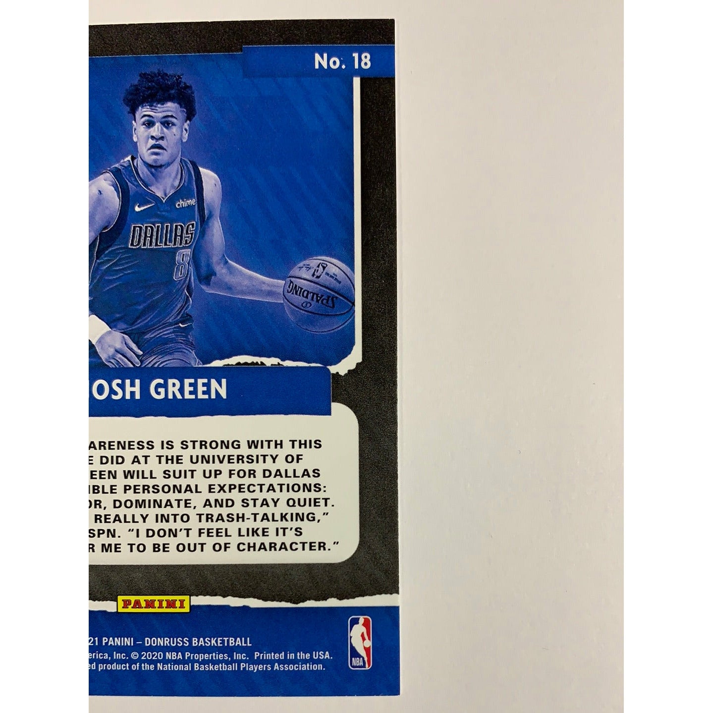  2020-21 Donruss Great Expectations Josh Green  Local Legends Cards & Collectibles
