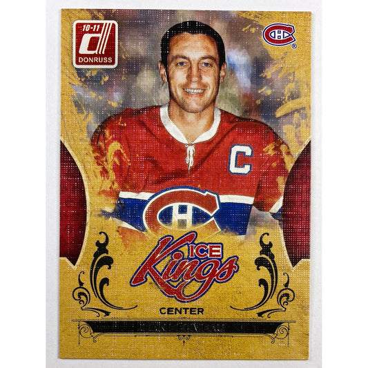 2010-11 Donruss Jean Beliveau Ice Kings Canvas