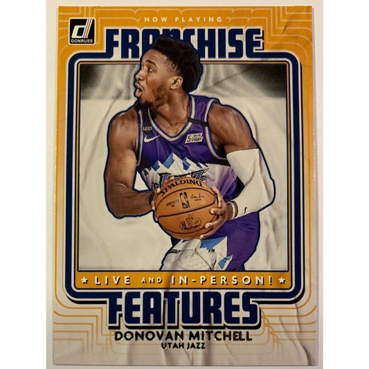  2020-21 Donruss Donovan Mitchell Franchise Features  Local Legends Cards & Collectibles
