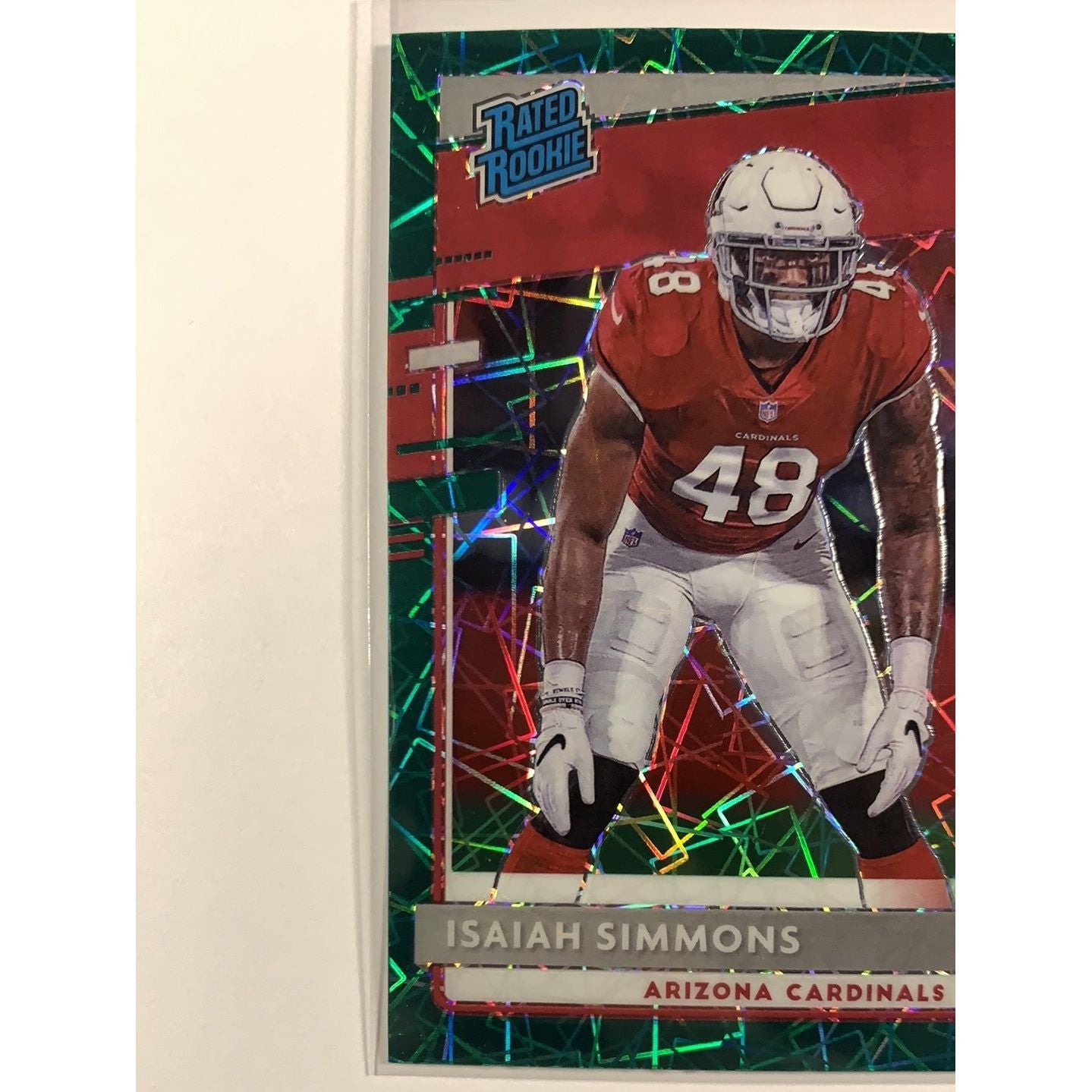  2020 Donruss Isaiah Simmons Rated Rookie Green Velocity  Local Legends Cards & Collectibles