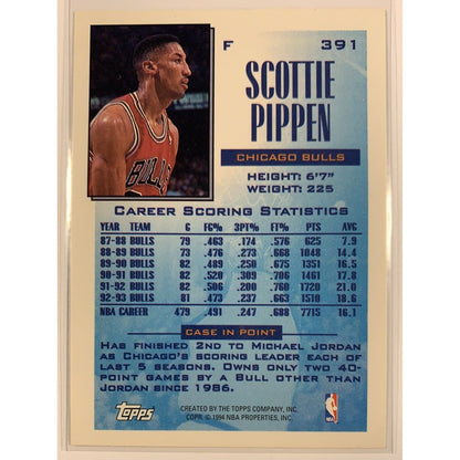  1993-94 Topps Scottie Pippen Future Scoring Leader  Local Legends Cards & Collectibles