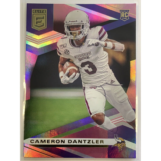  2020 Donruss Elite Cameron Dantzler RC Pink Parallel  Local Legends Cards & Collectibles