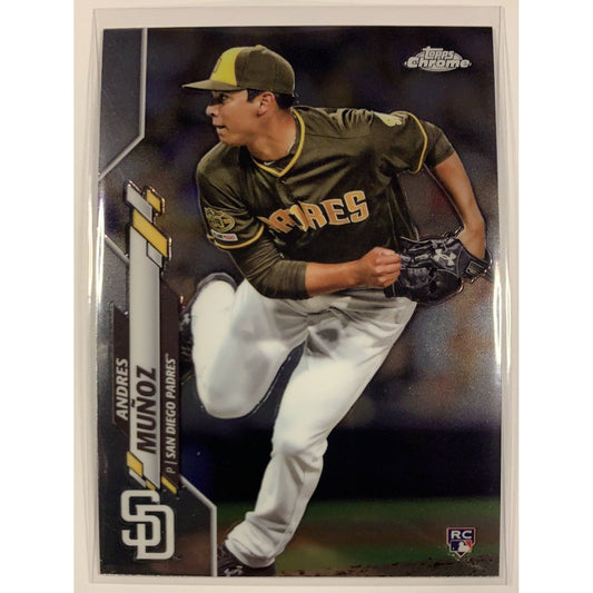  2020 Topps Chrome Andres Munoz RC  Local Legends Cards & Collectibles