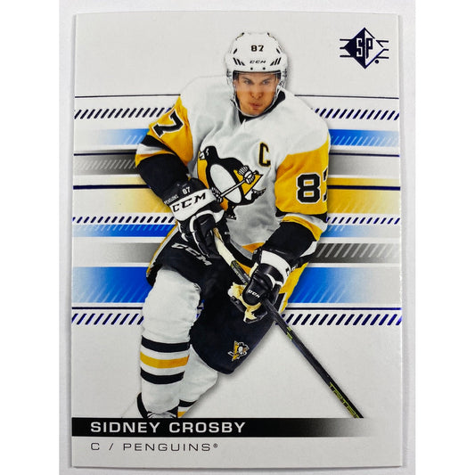 2019-20 SP Sidney Crosby Blue Parallel