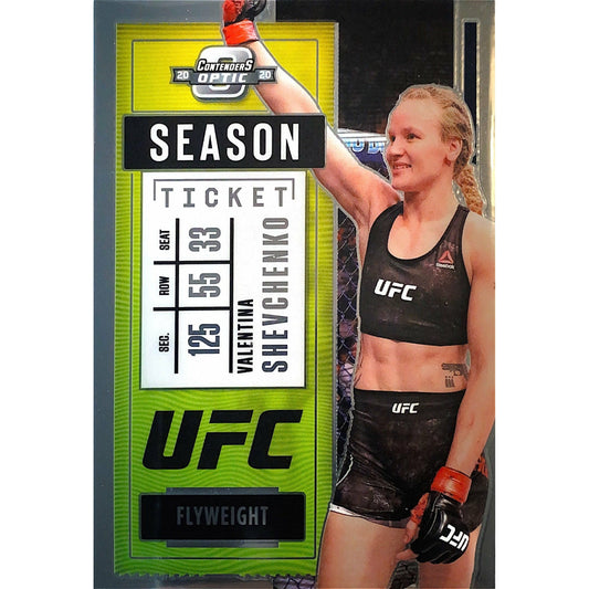 2021 Contenders Optic Valentina Shevchenko Season Ticket