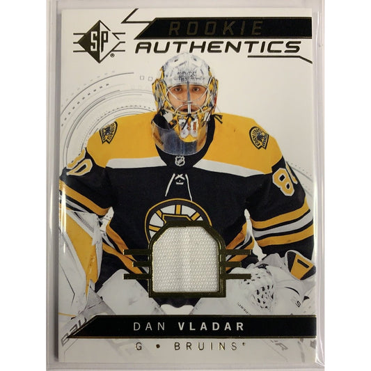  2018-19 SP Rookie Authentics Dan Vladar Jersey Patch  Local Legends Cards & Collectibles