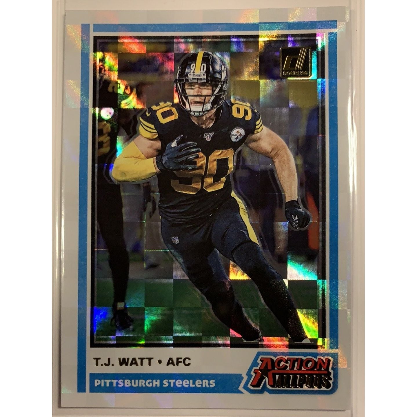  2020 Donruss T.J. Watt Action All Pros Refractor  Local Legends Cards & Collectibles