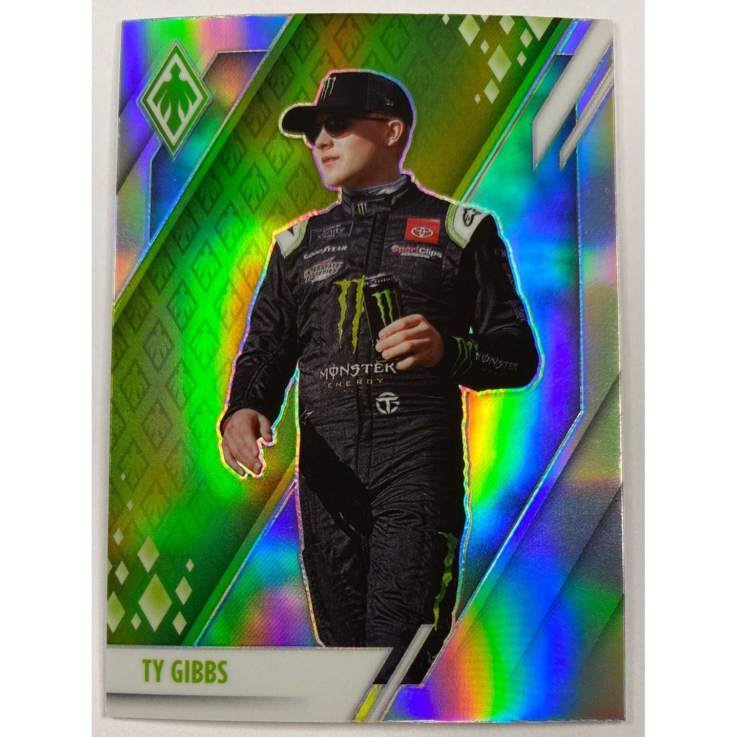 2022 Chronicles Phoenix Ty Gibbs Silver Holo Prizm