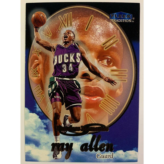  1998-99 Fleer Tradition Ray Allen Timeless Memories  Local Legends Cards & Collectibles