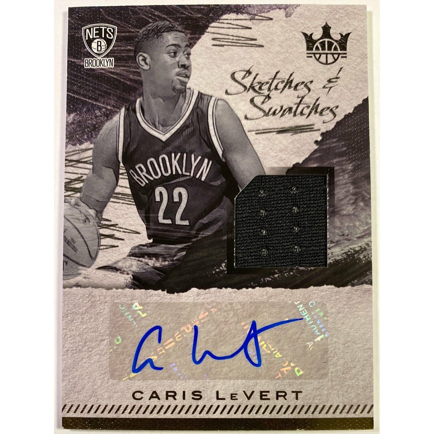  2017-18 Court Kings Caris Lavert Sketches and Swatches /399  Local Legends Cards & Collectibles