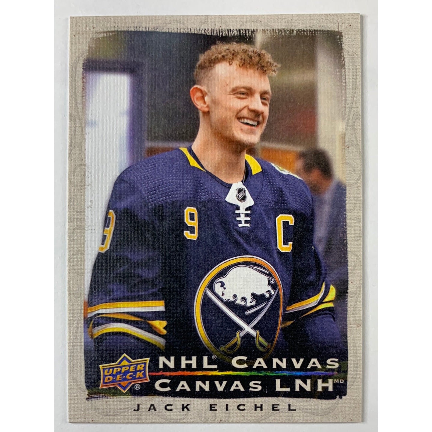 2020-21 Tim Hortons Jack Eichel Canvas