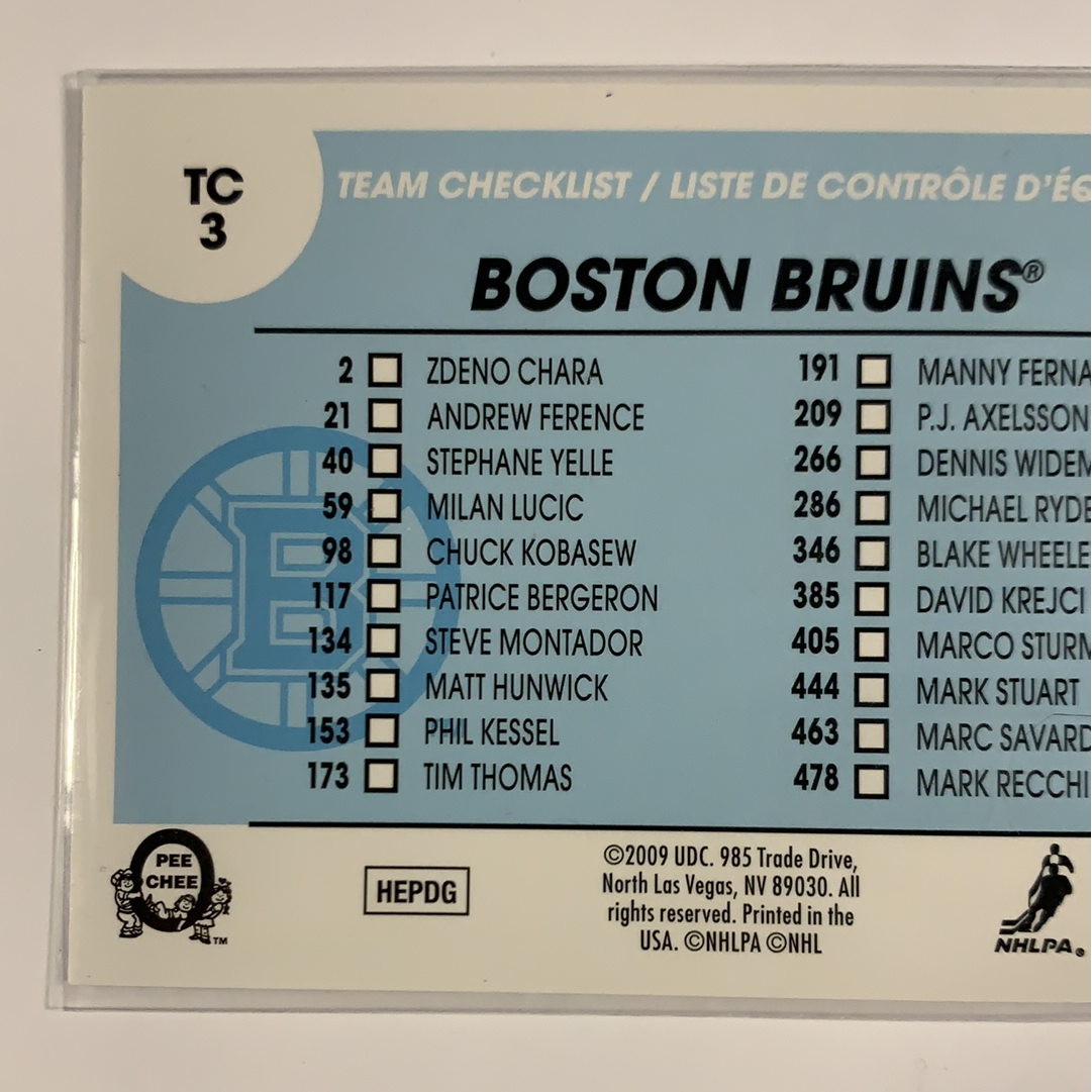  2008-09 O-Pee-Chee Marc Savard Assist Leader  Local Legends Cards & Collectibles