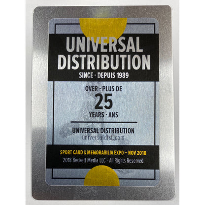 Nov 2018 Toronto Card Expo Alexander Ovechkin Beckett Cover Metal Printing Plate /50