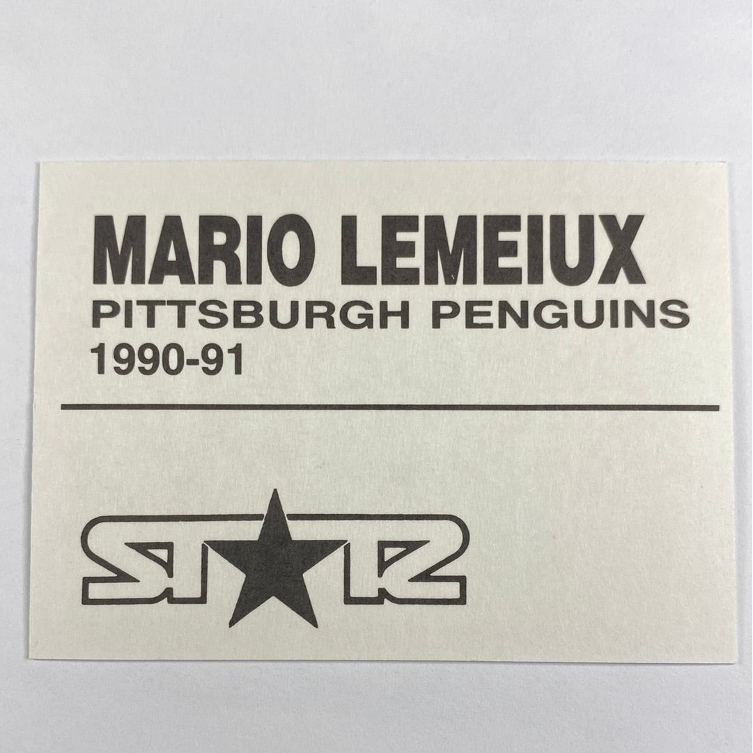 1990-91 Star Mario Lemieux