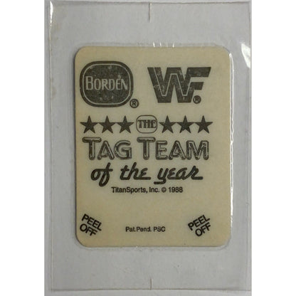  1988 Borden Titan Sports WWF The Tag Team of the Year Strike Force  Local Legends Cards & Collectibles