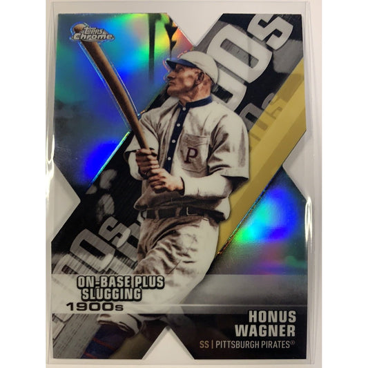  2020 Topps Chrome Honus Wagner Decade of Dominance Die Cut  Local Legends Cards & Collectibles
