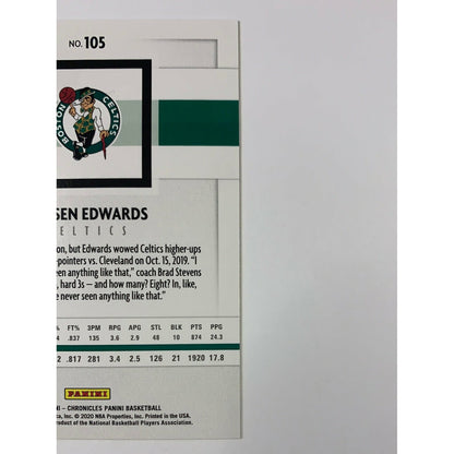 2019-20 Chronicles Carsen Edwards Rookie Card