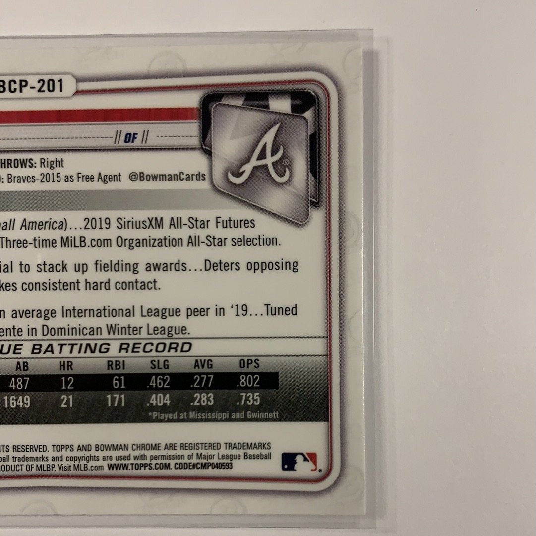 2020 Bowman Chrome Cristian Pache Mega Box Mojo Refractor  Local Legends Cards & Collectibles