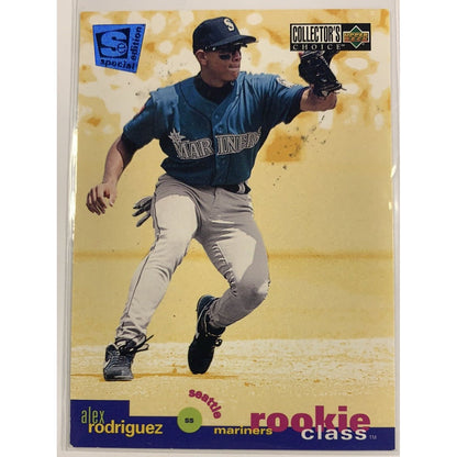  1995 Upper Deck Collectors Choice Alex Rodriguez Rookie Card  Local Legends Cards & Collectibles